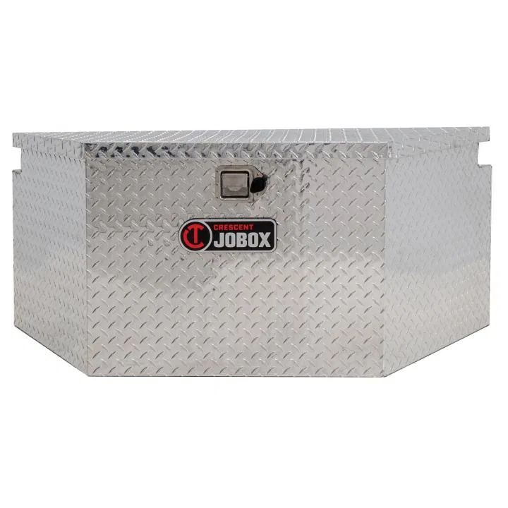 410000D – DELTA Tool Box, Trailer Tongue Box Single Lid Diamond Tread Bright Aluminum 18 Inch Width x 48 Inch Length ...